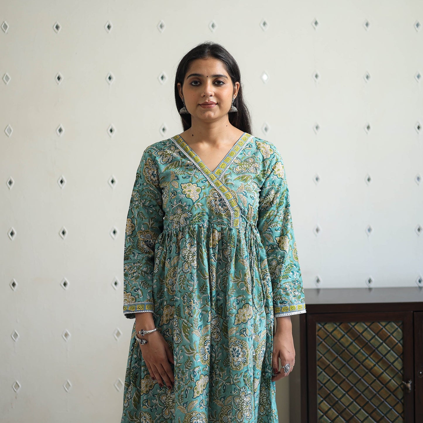 Sanganeri print Kurta