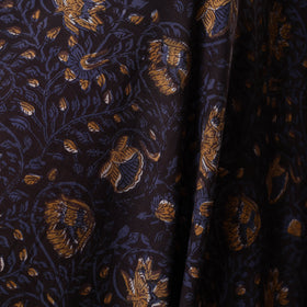 Green - cotton natural dyed jahota fabric 14 - handcrafted