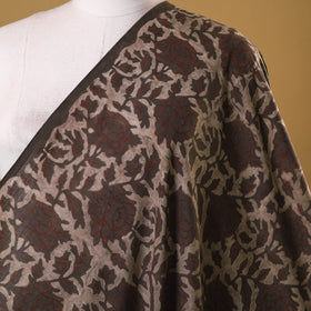 Green - cotton natural dyed jahota fabric 15 - handcrafted