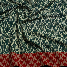 Green - cotton pipad blouse piece 174 - handcrafted