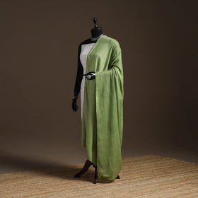 Cotton plain dupatta 05 - handcrafted