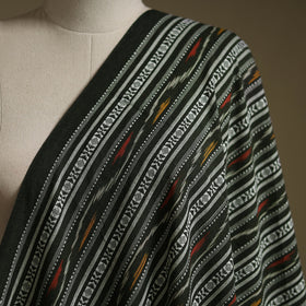 Cotton pochampally dabi ikat fabric 08 - handcrafted