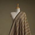 Cotton pochampally dabi ikat fabric 10 - handcrafted