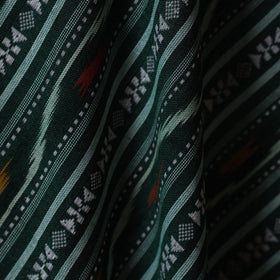 Cotton pochampally dabi ikat fabric 19 - handcrafted