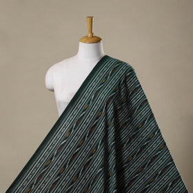 Cotton pochampally dabi ikat fabric 19 - handcrafted