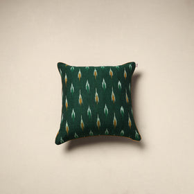Cotton pochampally ikat cushion cover 43 - handcrafted