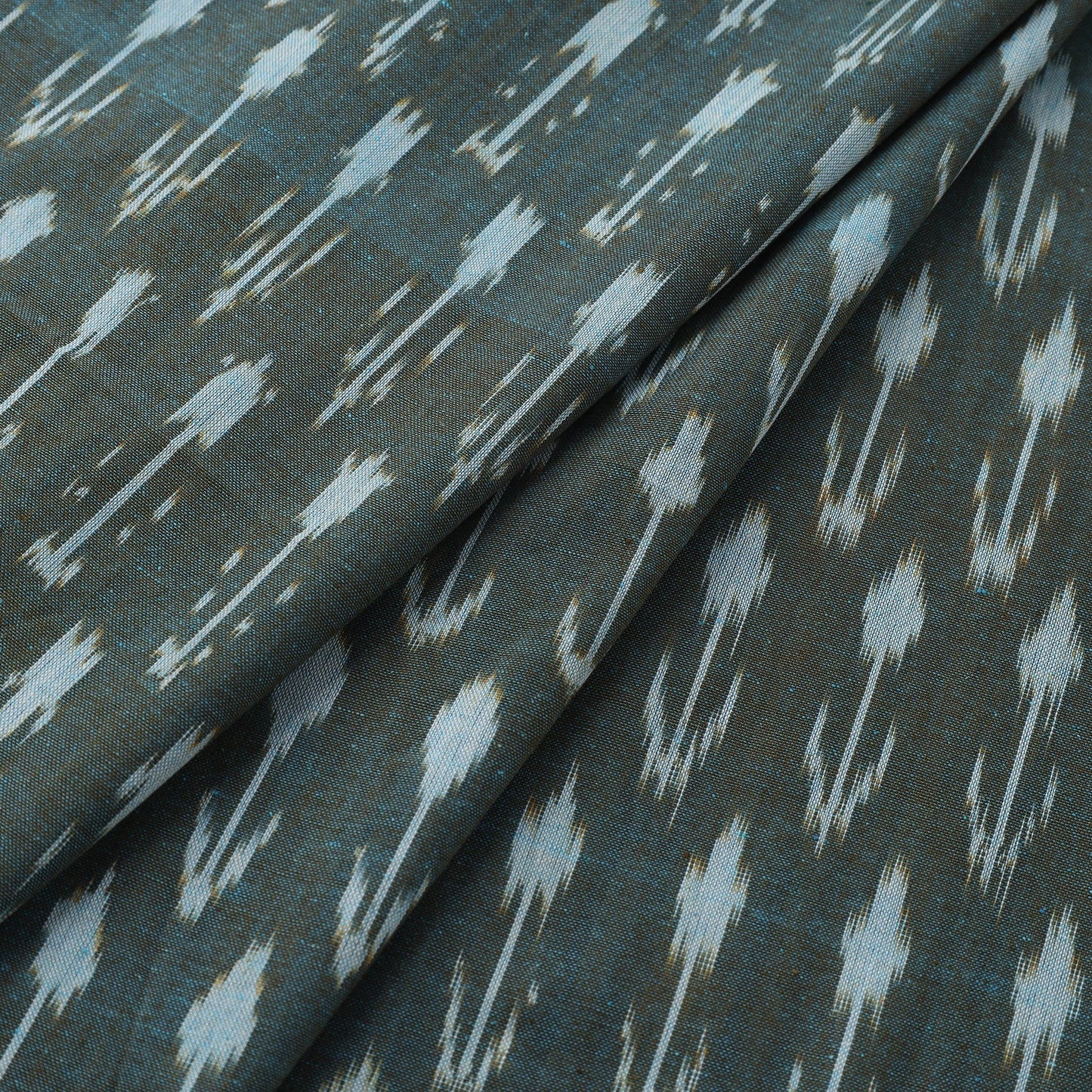 Cotton pochampally ikat fabric 02 - handcrafted