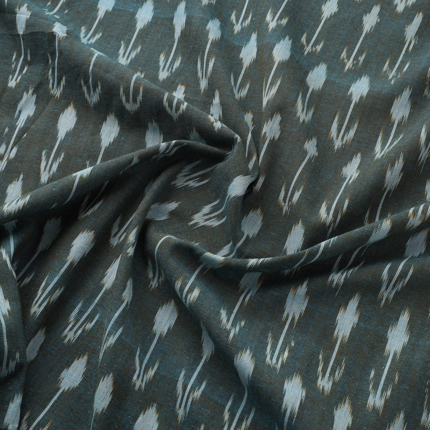 Cotton pochampally ikat fabric 02 - handcrafted