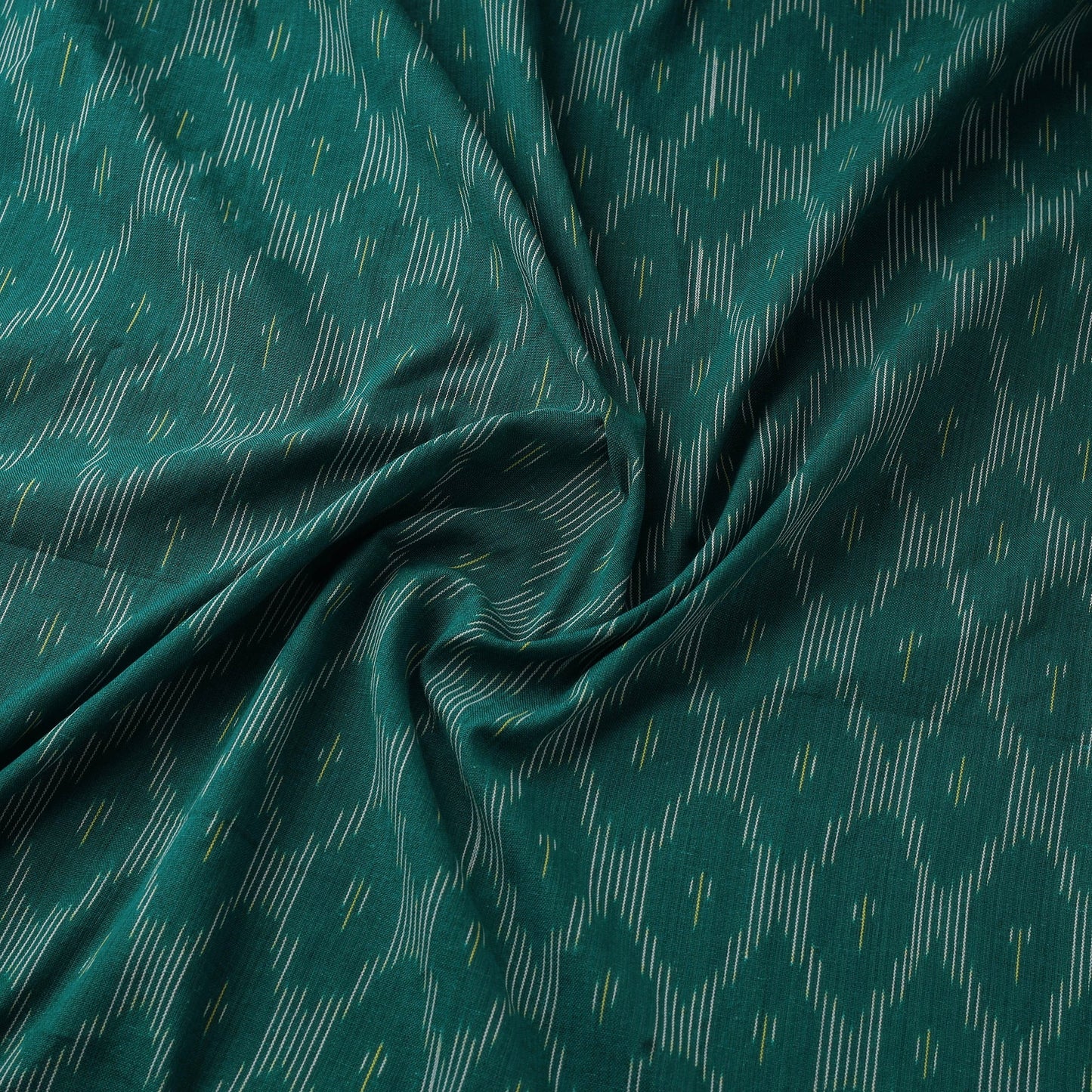 Cotton pochampally ikat fabric 06 - handcrafted