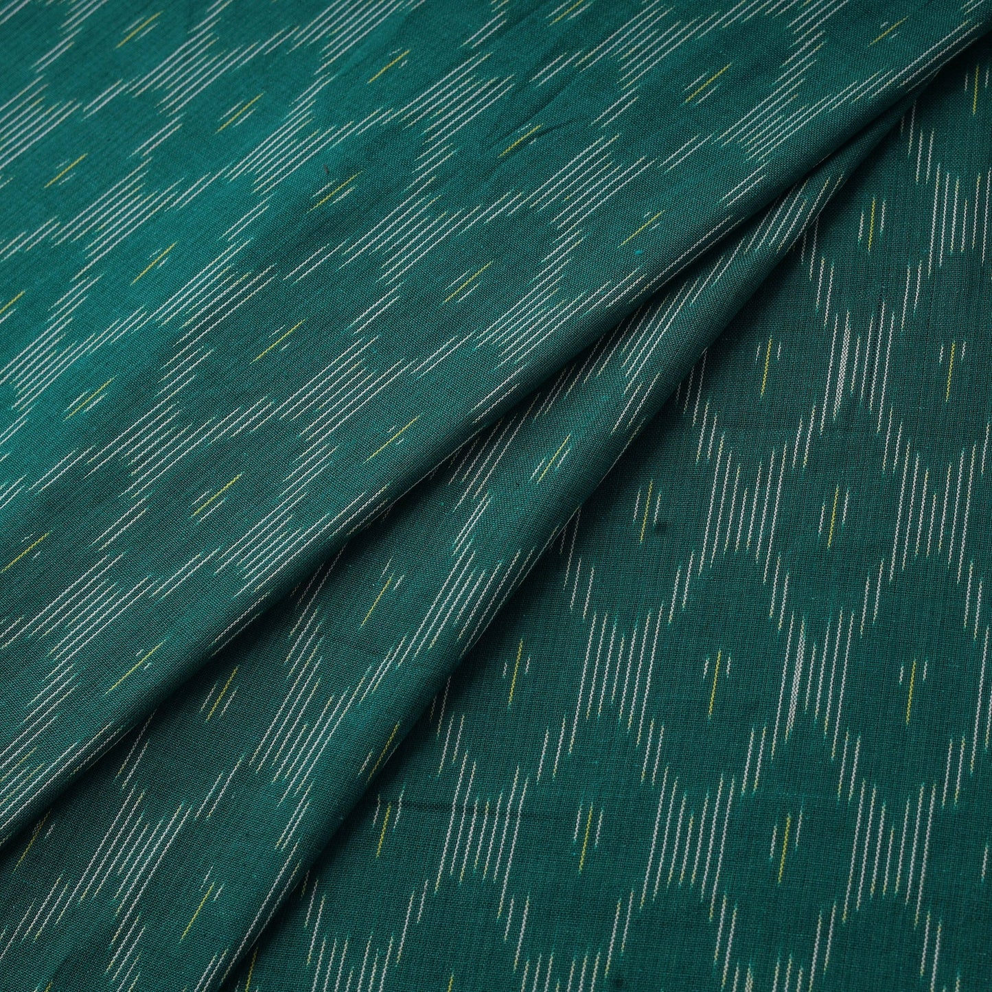 Cotton pochampally ikat fabric 06 - handcrafted