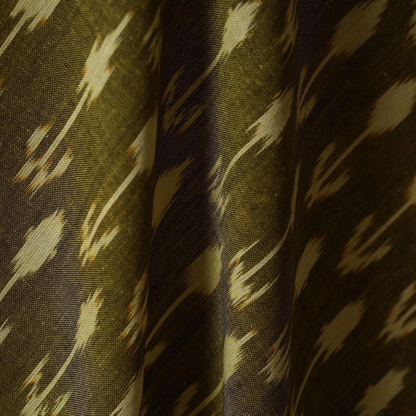 Cotton pochampally ikat fabric 13 - handcrafted