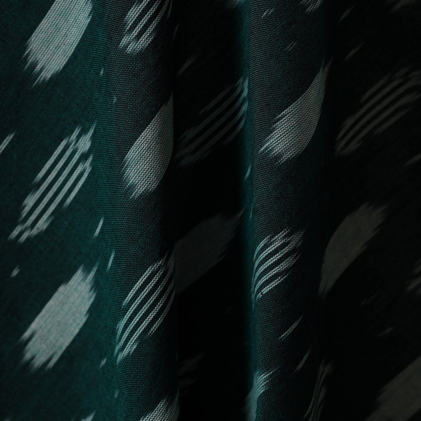 Cotton pochampally ikat fabric 13 - handcrafted