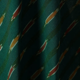 Cotton pochampally ikat fabric 21 - handcrafted