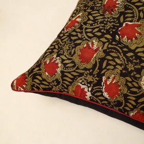 Cotton Block Printed Bagru Cushion Cover (16 x 16 in) 20