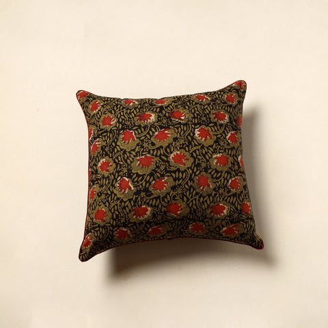 Cotton Block Printed Bagru Cushion Cover (16 x 16 in) 20