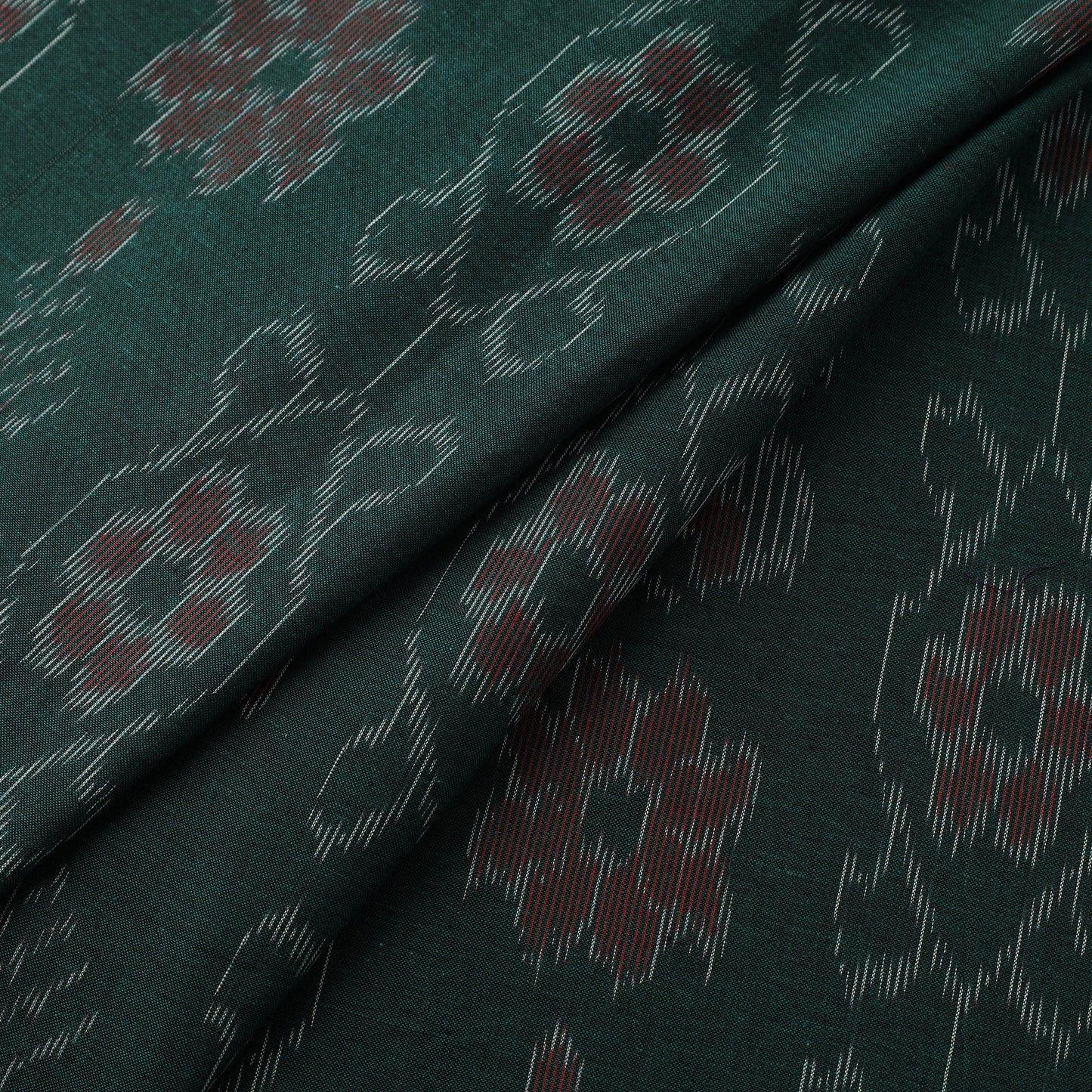 Cotton sambalpuri ikat fabric 13 - handcrafted