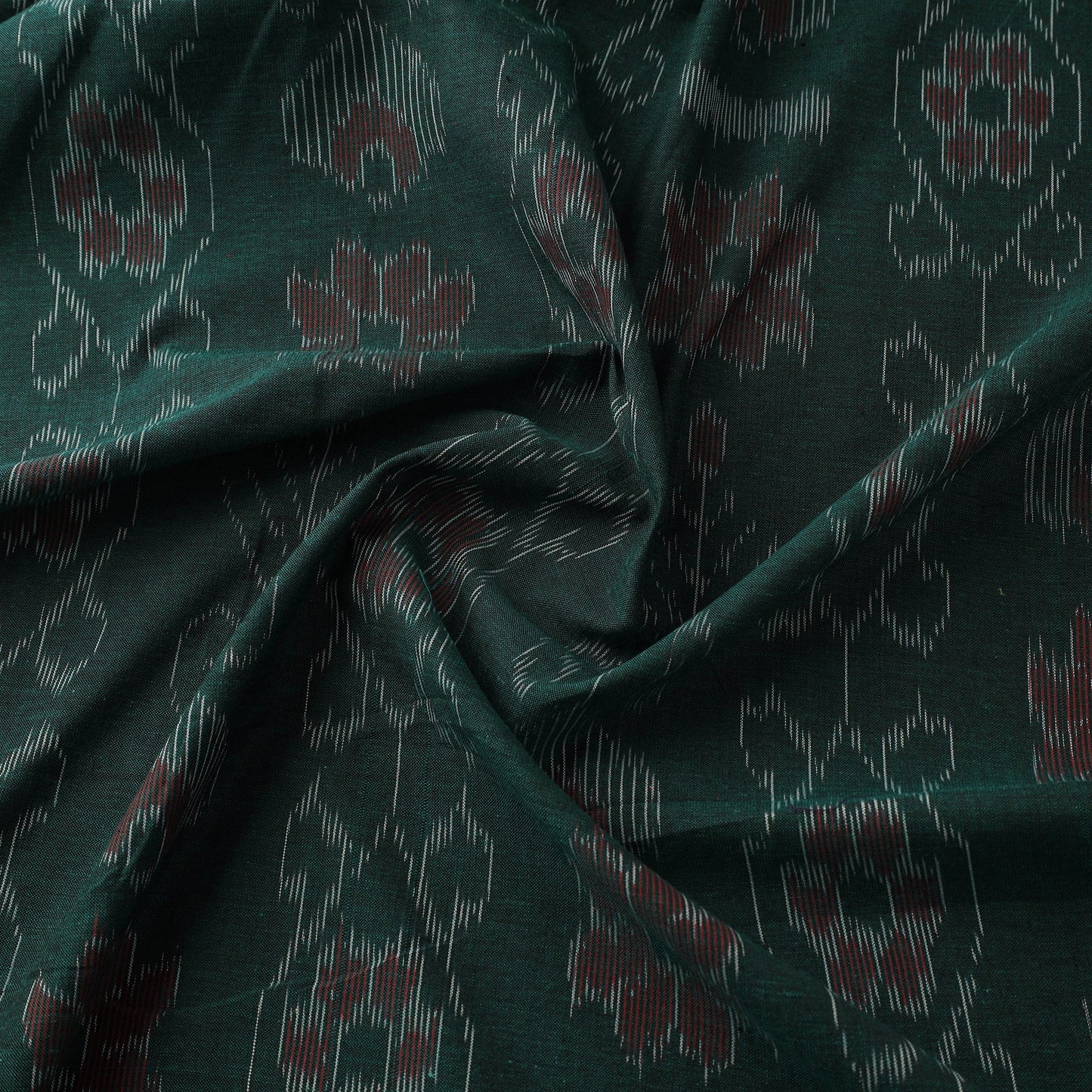 Cotton sambalpuri ikat fabric 13 - handcrafted