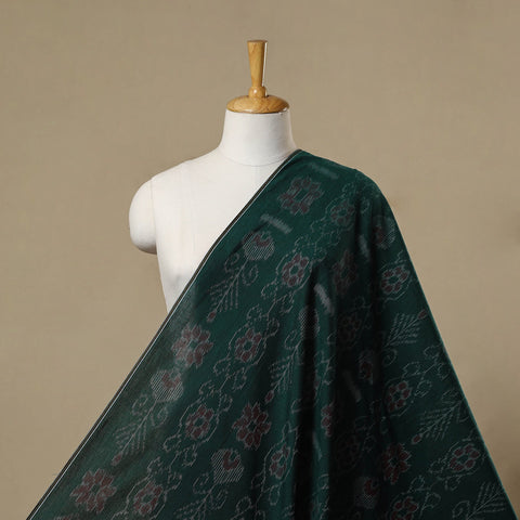 Cotton sambalpuri ikat fabric 16 - handcrafted