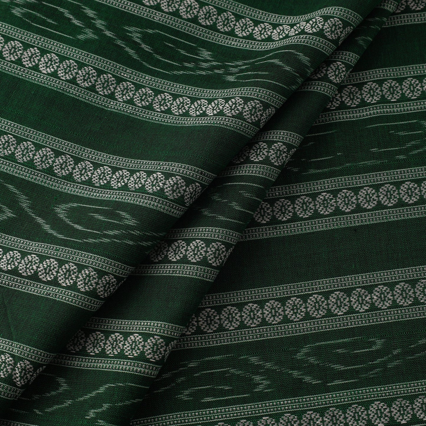 Cotton sambalpuri ikat fabric 30 - handcrafted