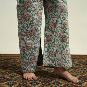 Cotton Green Sanganeri Block Print Night Suit Set 