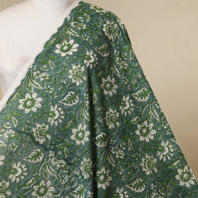 Green - cotton sanganeri fabric 24 - handcrafted