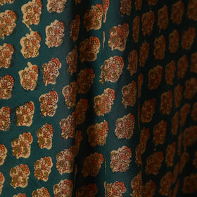 Green - cotton sanganeri fabric 24 - handcrafted