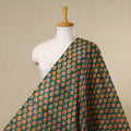 Green - cotton sanganeri fabric 24 - handcrafted