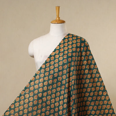 Green - cotton sanganeri fabric 24 - handcrafted