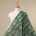 Green - cotton sanganeri fabric 24 - handcrafted
