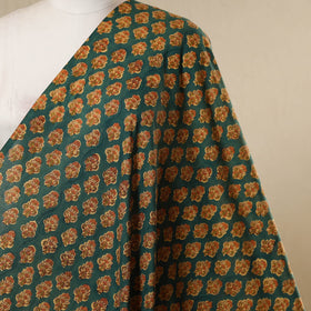 Green - cotton sanganeri fabric 25 - handcrafted