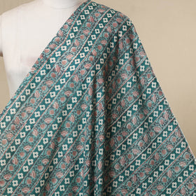 Green - cotton sanganeri fabric 25 - handcrafted