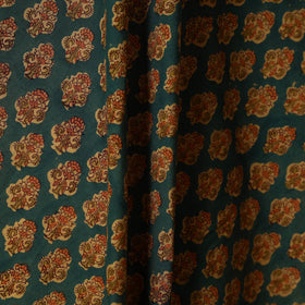 Green - cotton sanganeri fabric 25 - handcrafted