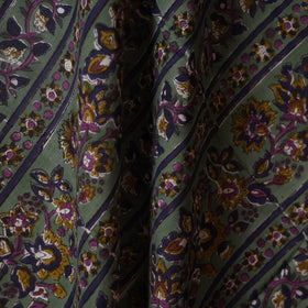 Green - cotton sanganeri fabric 30 - handcrafted