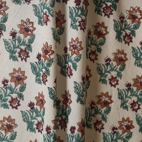 White - cotton sanganeri fabric 31 - handcrafted