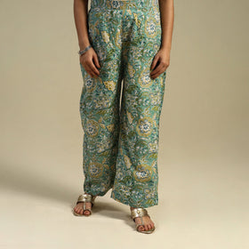  Block Print Cotton Sanganeri Palazzo 