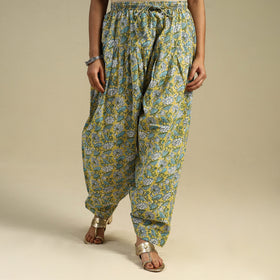 Buy Block Print Cotton Sanganeri Salwar