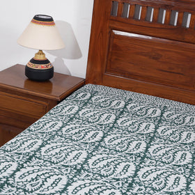 Buy Block Print Cotton Single Sanganeri Bed Sheet 