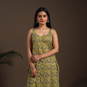 Green - cotton straight sanganeri kurta 18 - handcrafted