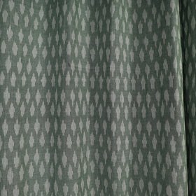 Green - cotton window pochampally ikat curtain (5 x 3 feet)