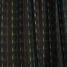 Green - cotton window pochampally ikat curtain (5 x 3 feet)