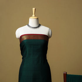 Dharwad cotton 3pc unstitched dress material with border 01