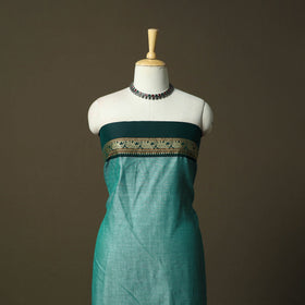 Dharwad cotton 3pc unstitched dress material with border 04