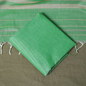 Dharwad cotton 3pc unstitched dress material with border 33