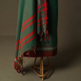 Dharwad cotton 3pc unstitched dress material with border 73