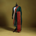 Green - dharwad cotton dupatta with zari border 60