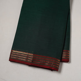 Dharwad cotton fabric with border 04 - handcrafted