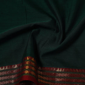 Dharwad cotton fabric with border 04 - handcrafted