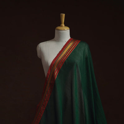 Dharwad cotton fabric with border 12 - handcrafted
