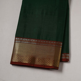 Dharwad cotton fabric with border 22 - handcrafted