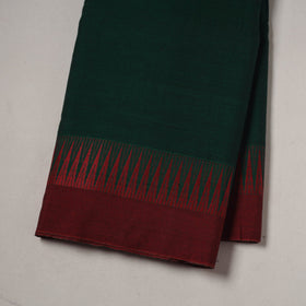 Dharwad cotton fabric with border 24 - handcrafted